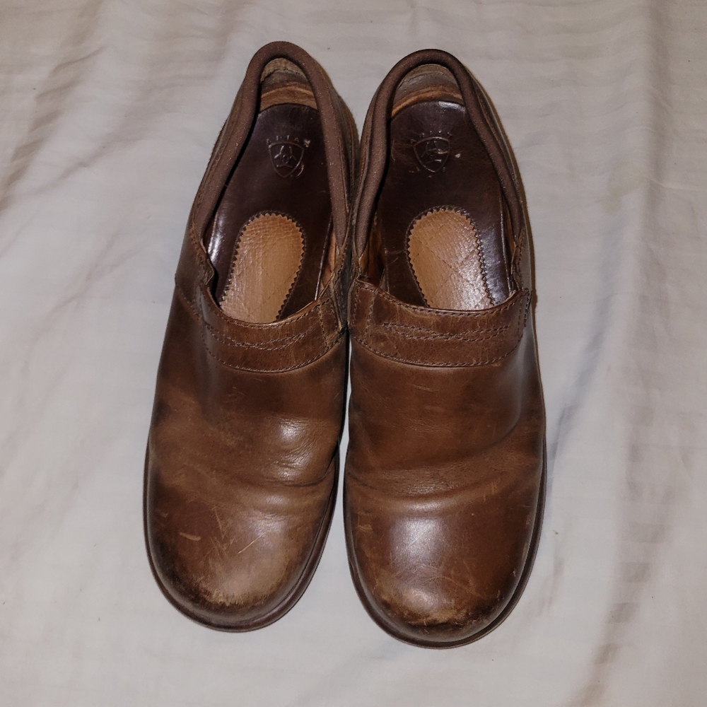 ARIAT Womens Santa Cruz Leather Clog 9M